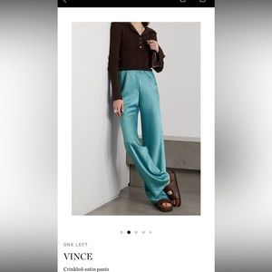 Vince satin pants
